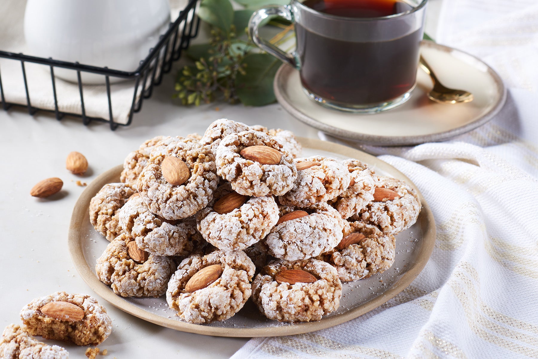 Soft Almond Cookies (Gluten-free)
